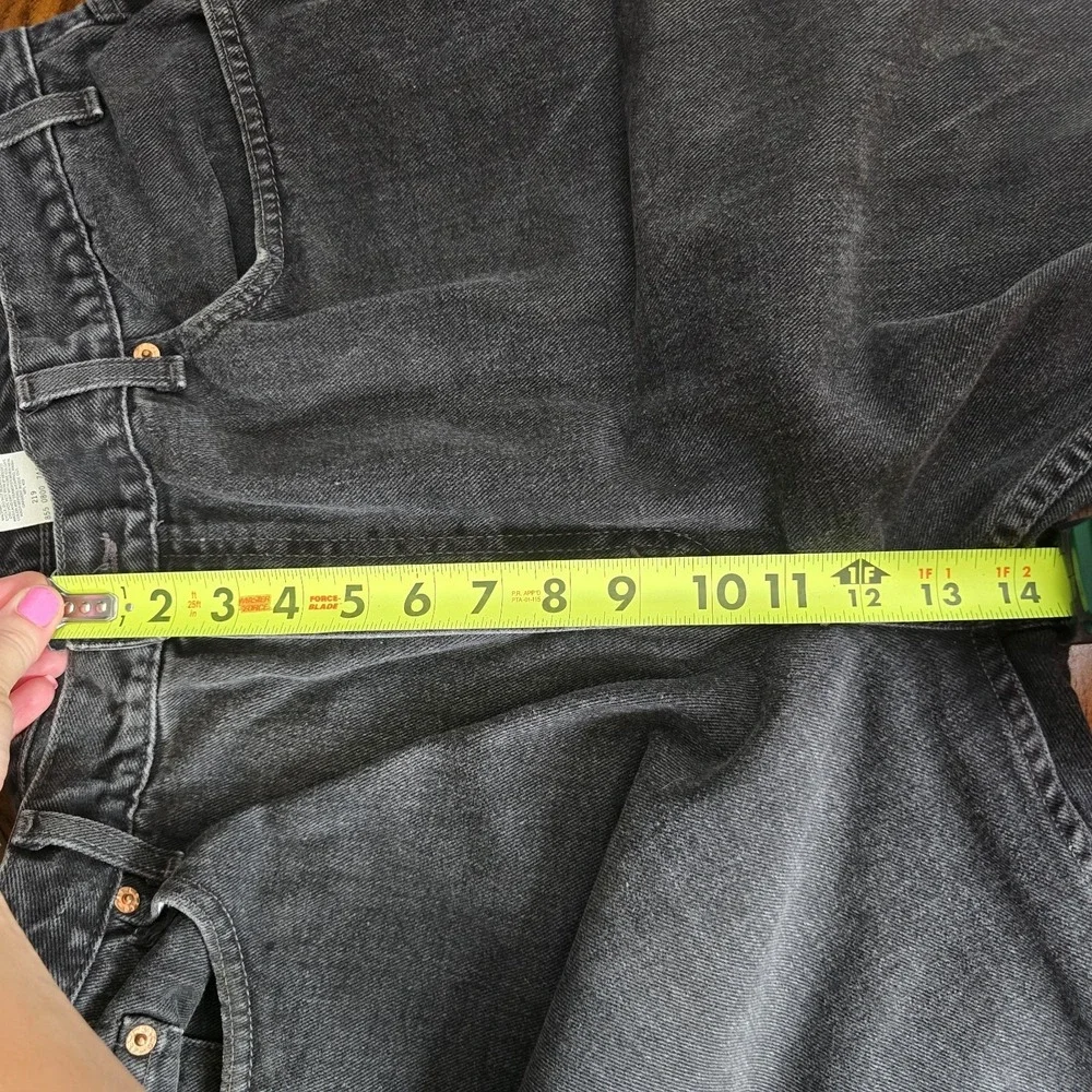 Vintage Levis 550 Jeans Men's 42x30 Black 90s Made in MEX Relaxed Fit